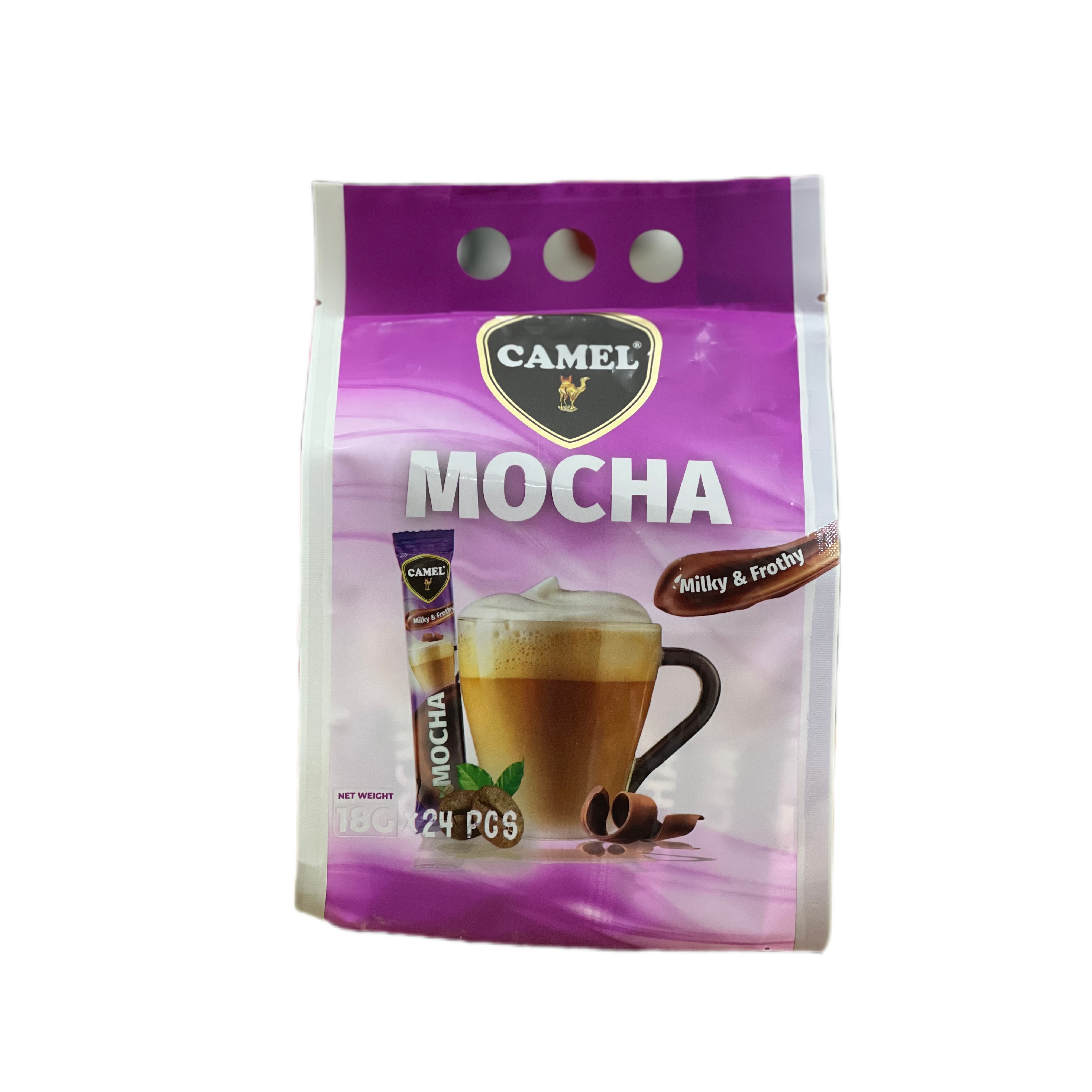 قهوه فوری موکا کمل Camel Mocha  بسته ۲۴ عددی
